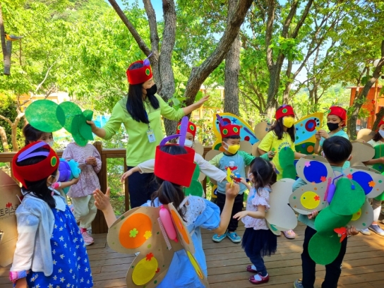 진주 숲속어린이도서관 개발 프로그램 산림청 인증 받아