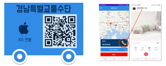 경남도, 특별교통수단 및 바우처택시 ‘안심번호 서비스’ 실시