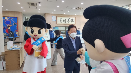 산청엑스포조직위, 경남도청 시작으로 본격적인 현장 홍보 나서